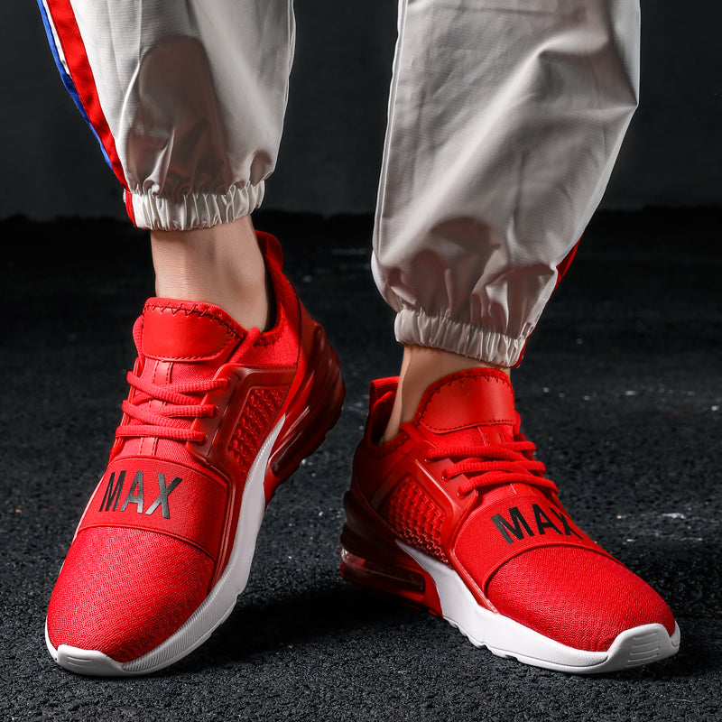 Men's breathable air cushion jogging shoes